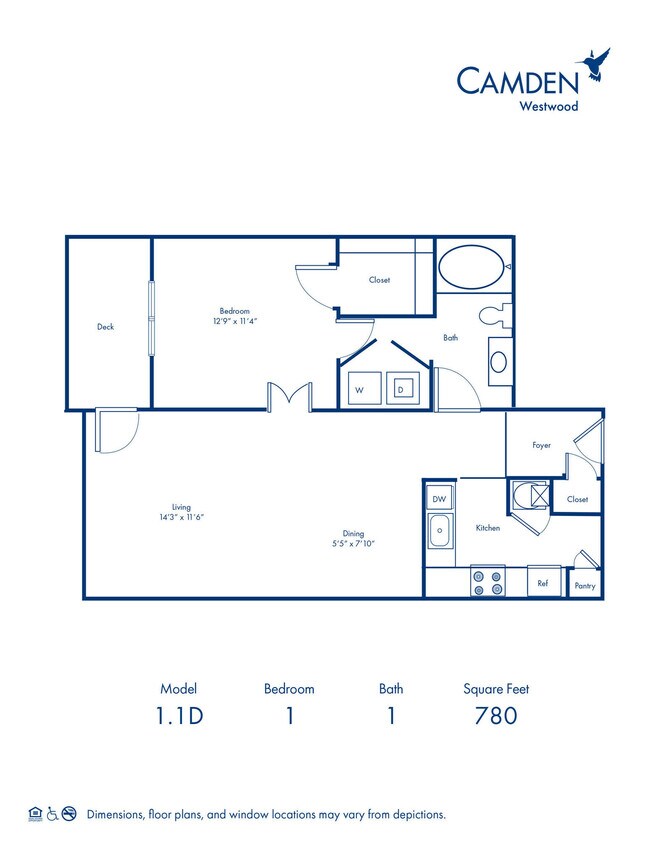 Floorplan - Camden Westwood