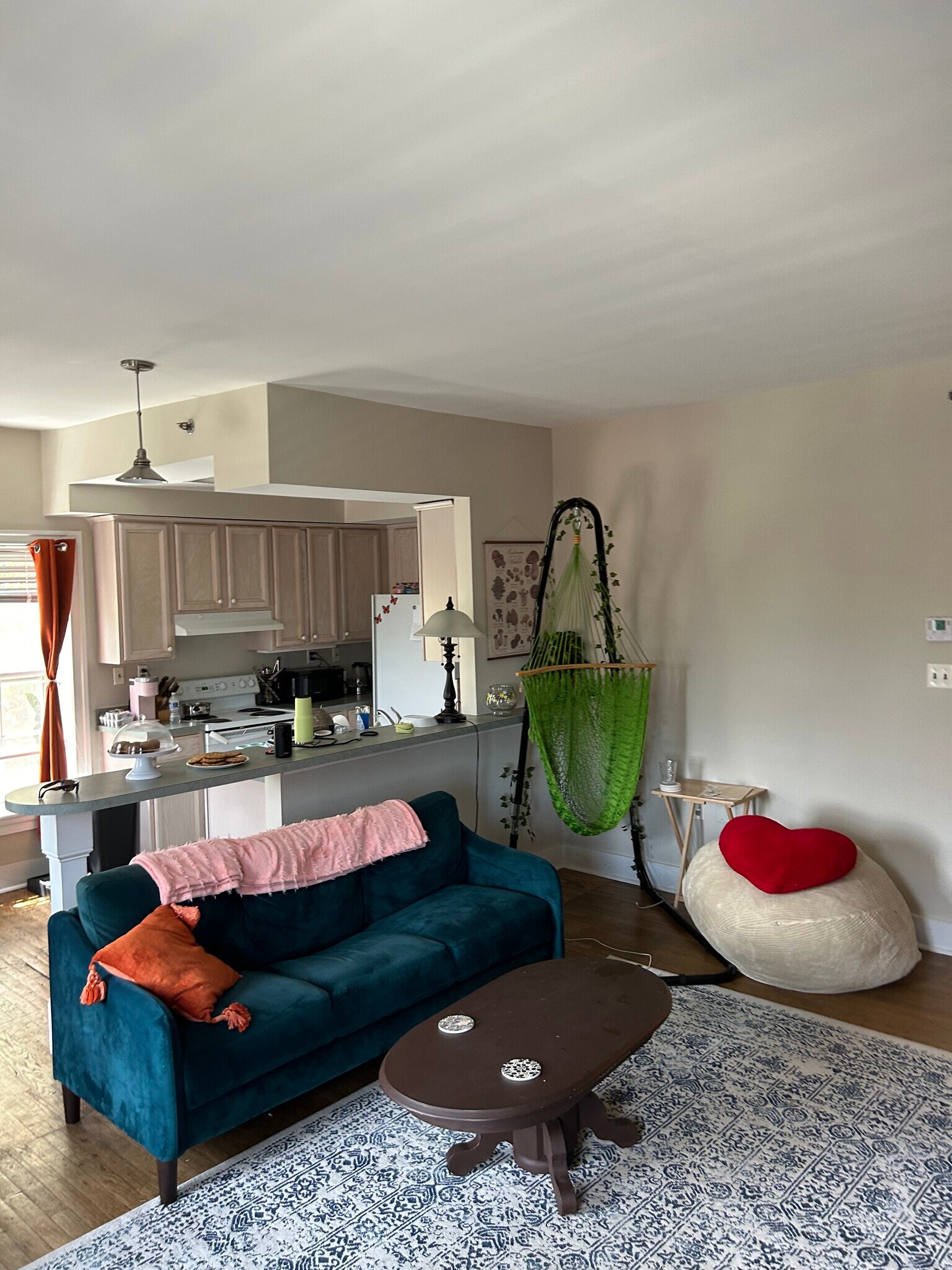 Living room and kitchen - 3039 M St NW