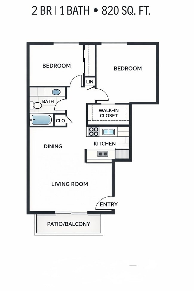 Floorplan - Alpine Terrace Apartments