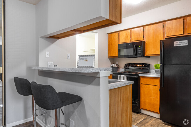 Kitchen - The Summit Apartments