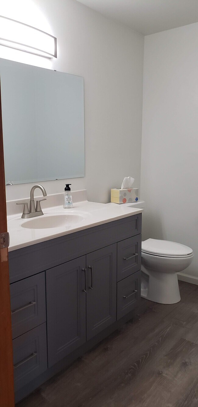 Completely remodeled half bath - 2340 S Ridge Rd