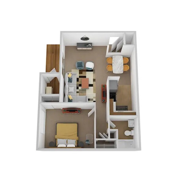 Floorplan - Millcroft Apartments