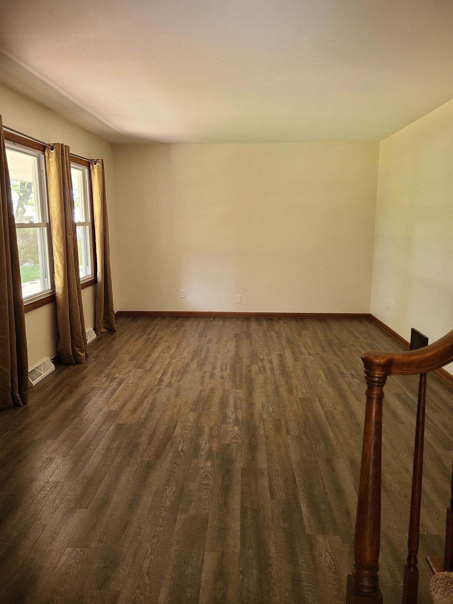 Main Level: Living Room view from Kitchen - 217 S Water St