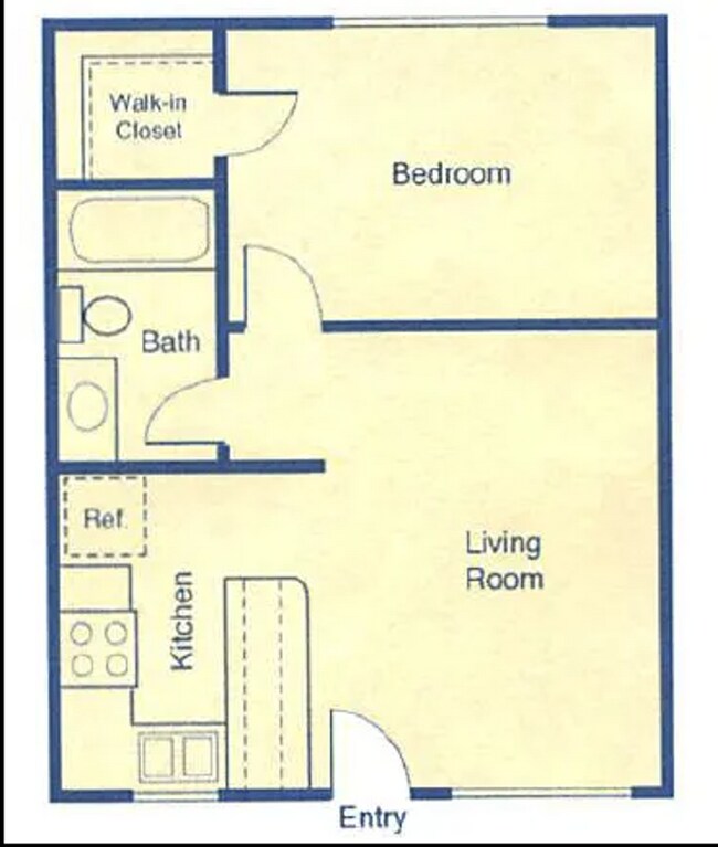 Floorplan - Hemlock Apartments
