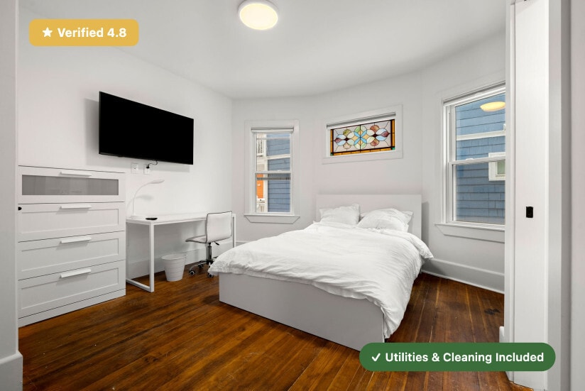 Building Photo - New RoostUp Furnished Private Bedroom with Private Bath in Dorchester, Boston!