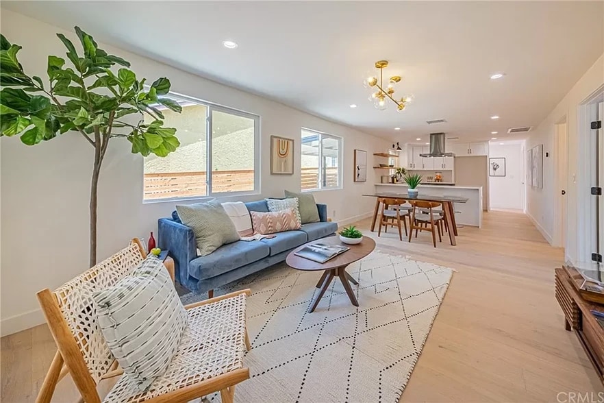 living room - 3439 Plata St