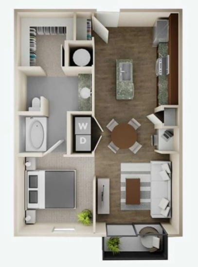 Floorplan - Lofts at City West