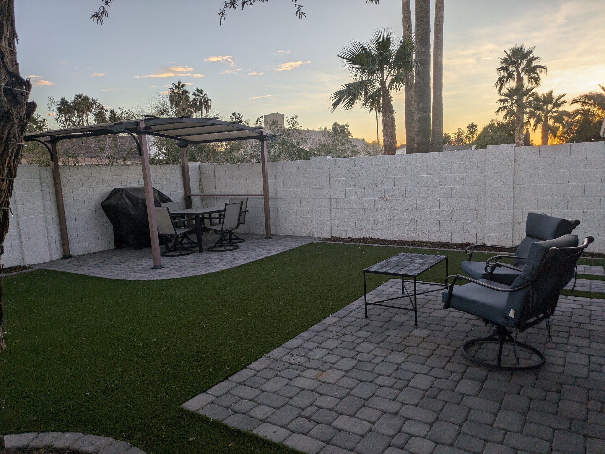 Apartment backyard - 8879 E Friess Dr