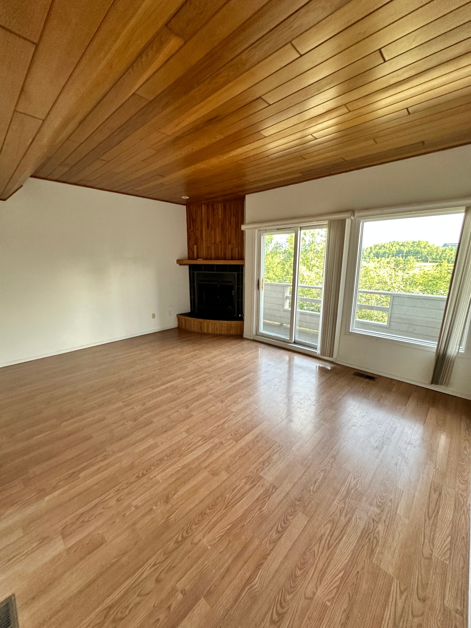 Living Room W-View of Lake and Gas Fireplace - 1072 E Westpoint Dr