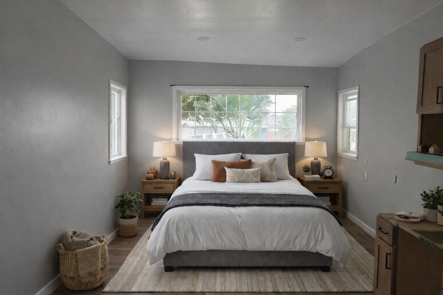 AI generated image w/ furniture - 931 Hillcrest St