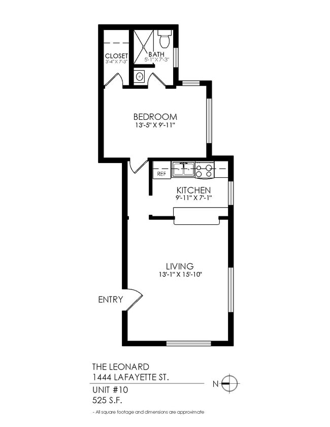 Floorplan - The Leonard