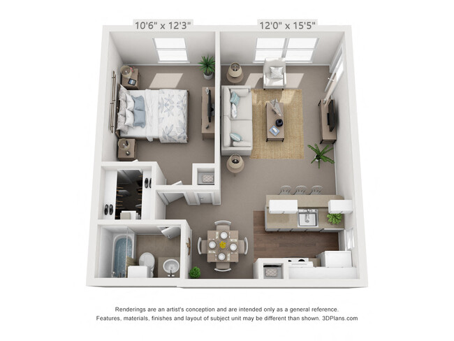 Floorplan - The Summit at Midtown