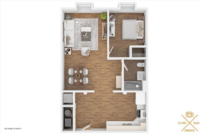 Building Photo - LUXURY 1 BED APT IN DOWNTOWN CHAMPAIGN