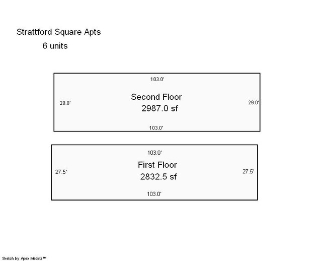 Floorplan - Stratford Square Apartments
