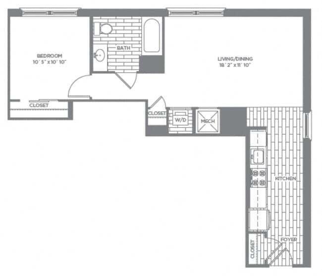 Floorplan - The Asher