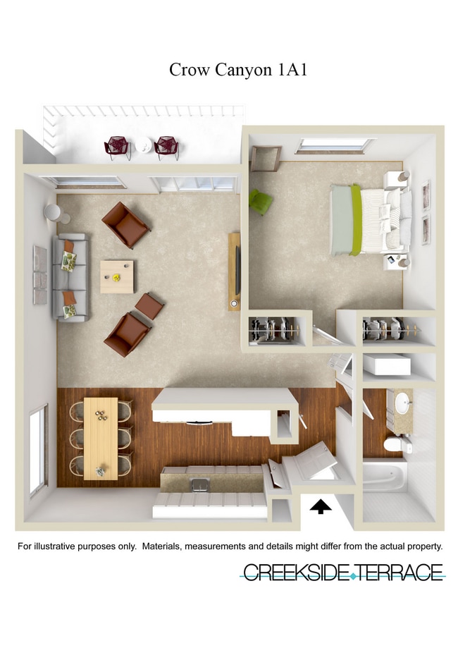 Floorplan - Creekside Terrace