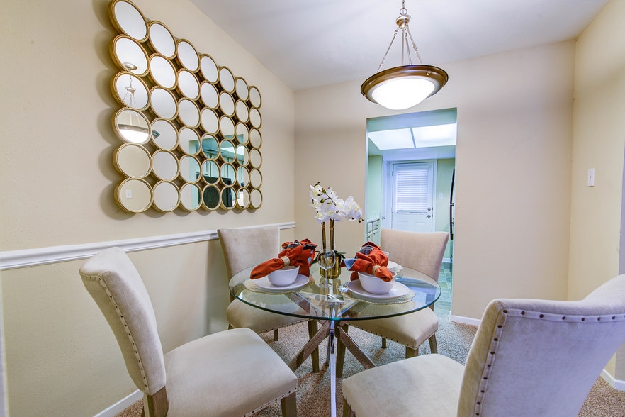 Updated floorplans featuring hardwood floors, spacious living and dining areas - The Bordeaux