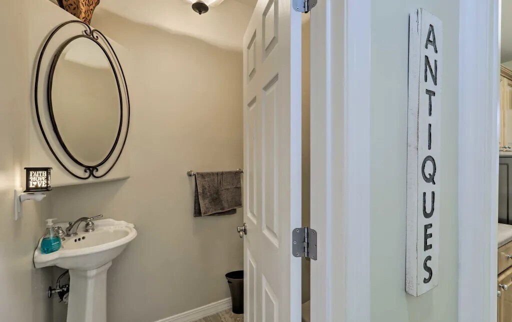 Half Bathroom - 210 W Cedar Ave