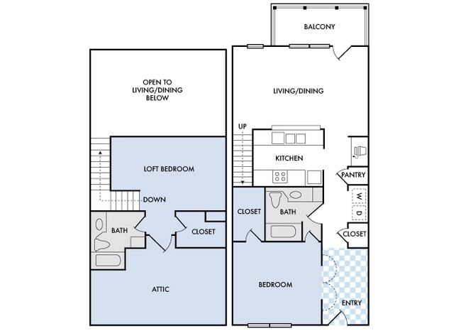 Floorplan - Harbor Town Square