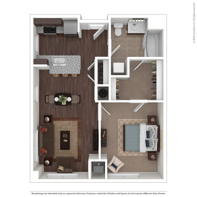 Floorplan - Snowden Creek Apartments, 62+