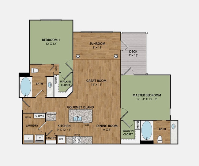Floorplan - Enclave Blythewood Crossing Phase II