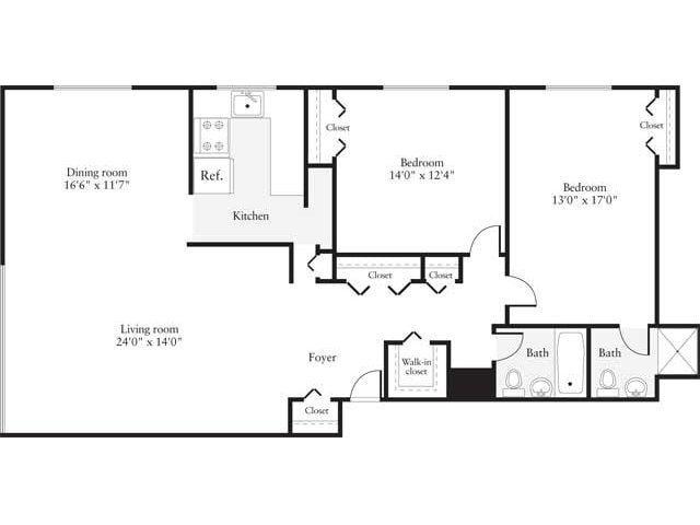 Floorplan - Avalon The Albemarle