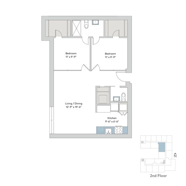 Floorplan - Interstate Flats