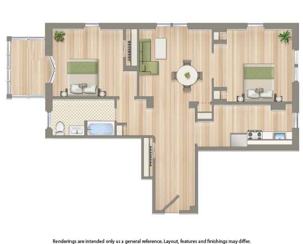 Floorplan - The Shawmut