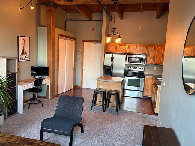 Front entrance and kitchen - 940 Monroe Ave NW