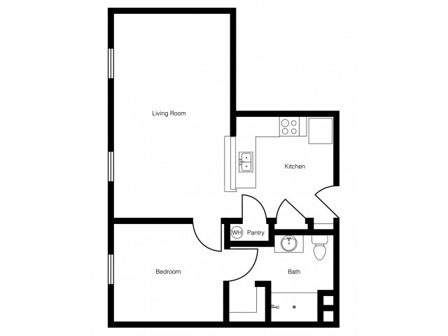 1 Bedroom Deluxe - Homestead Village Grove City - Active Livi...