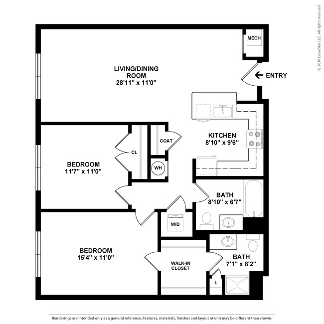 Floorplan - Snowden Creek Apartments, 62+