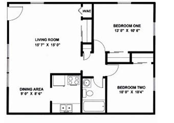 2BR/1BA - Valley Forge Villas