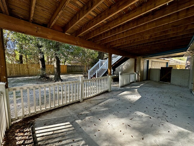 Backyard Patio- outside door view - 15231 Highsprings Dr