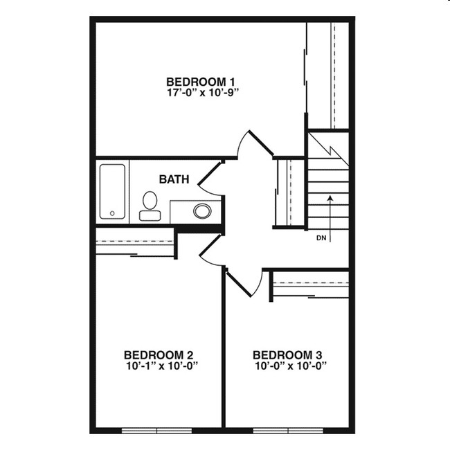 3BR/1BA - Kimberly Meadows Townhomes