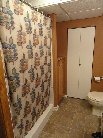 Basement bathroom with shower - 9705 W 97th Ave