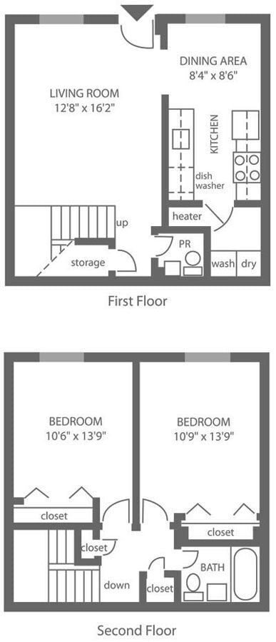 Floorplan - Forest Station Apartments