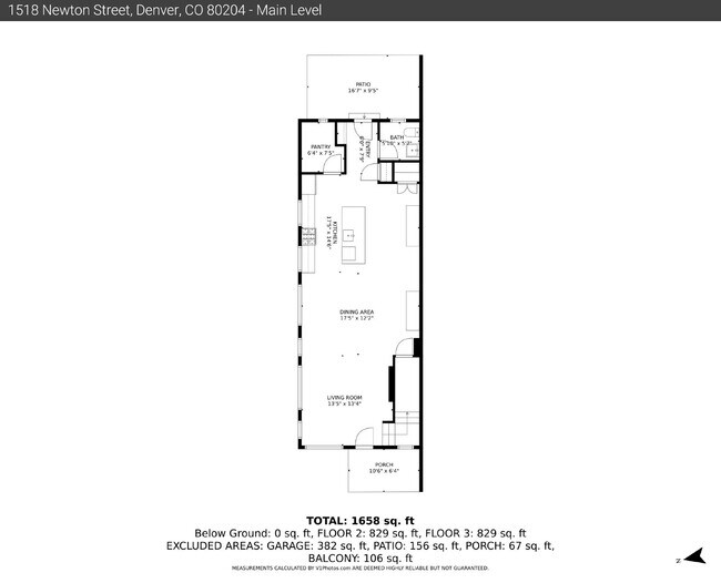 Building Photo - $4,145.95 - 3 Bed, 2.5 Bath Townhome In Denver with Central AC and Outdoor Space!