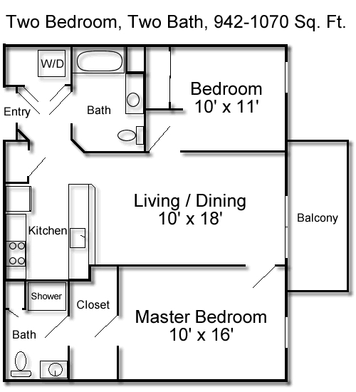 2BR/2BA - Conifer Village at Middletown (55+)