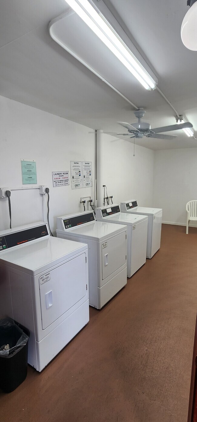 Laundry located few steps from apartment - 801 SW 133rd Ter