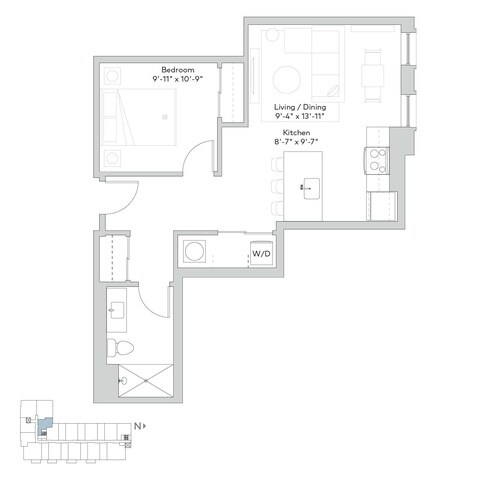 Floorplan - 520 E Armour