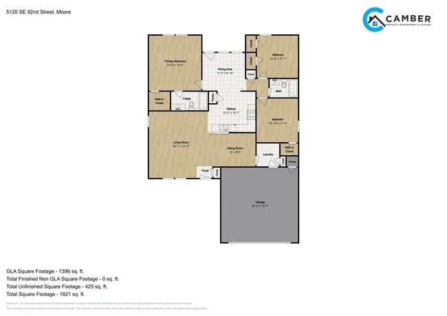 Building Photo - 3 Bedroom 2 Bath with 2 Car Garage - Moore...