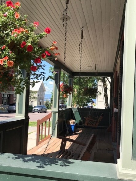 Porch swing - 58 Maple St