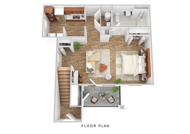 Floorplan - Amberwood Place Apartments