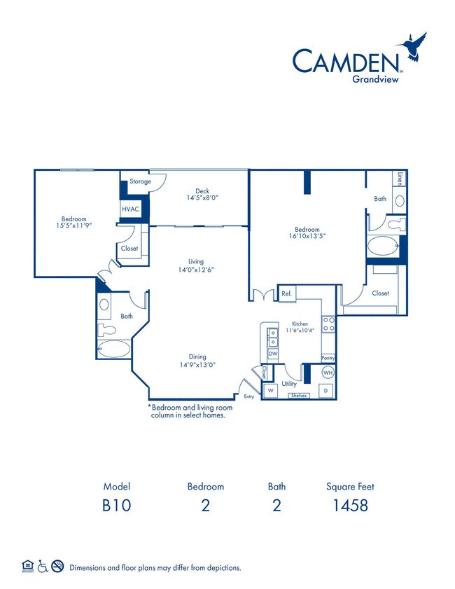 Floorplan - Camden Grandview