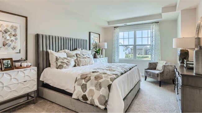 2nd floor Master suite: Serene, spacious, ultimate retreat for rest and rejuvenation. - 13119 Cottage Crest Ln