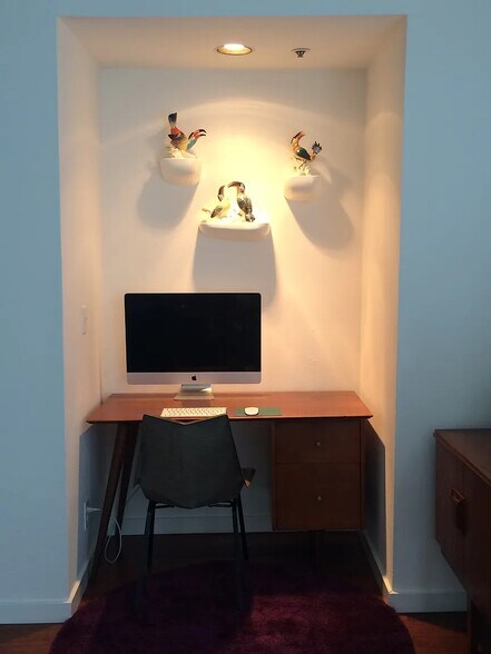 Livingroom office nook - 97 E Saint James St