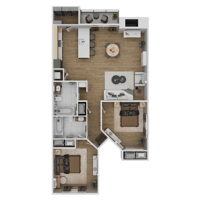 Floorplan - Sycamore Hills Apartments