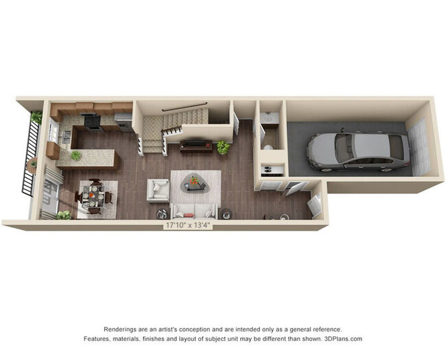 Floorplan - Prairie Pines Townhomes