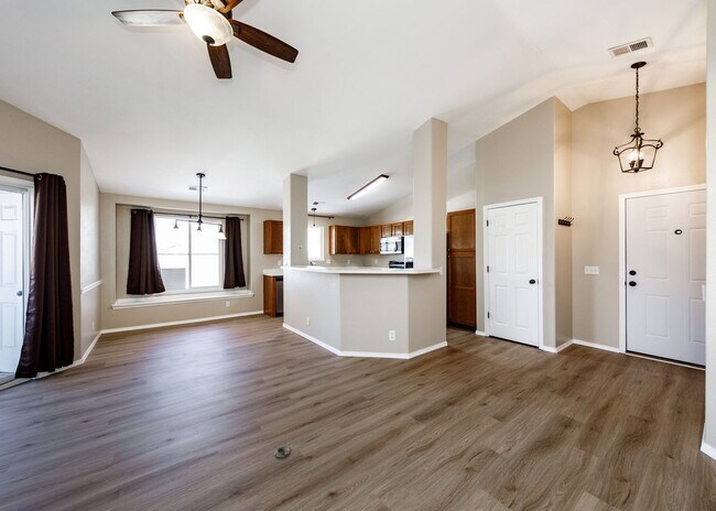 Building Photo - 3 Bed Top Floor Condo near Ft. Carson in Gated Community with detached Garage