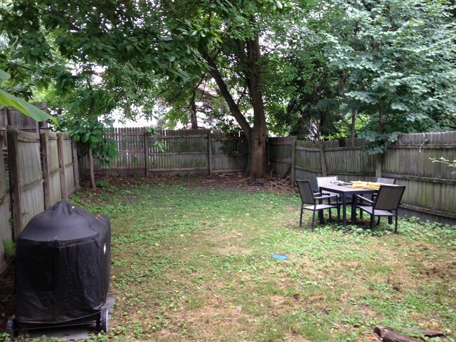 Back yard - 5440 Claybourne St